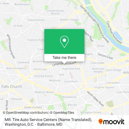 MR. Tire Auto Service Centers (Name Translated) map