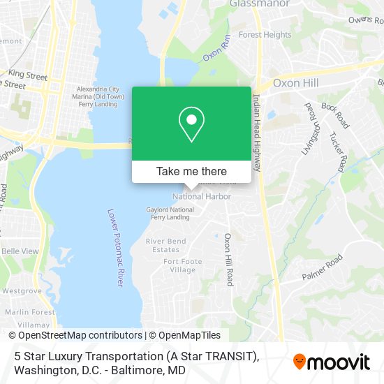 Mapa de 5 Star Luxury Transportation (A Star TRANSIT)