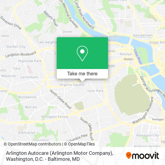 Arlington Autocare (Arlington Motor Company) map