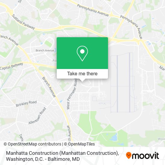 Manhatta Construction (Manhattan Construction) map