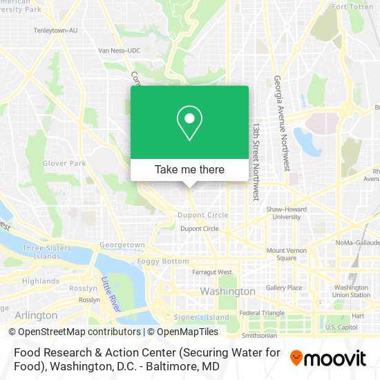 Food Research & Action Center (Securing Water for Food) map