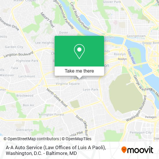 A-A Auto Service (Law Offices of Luis A Paoli) map