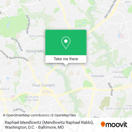 Raphael Mendlowitz (Mendlowitz Raphael Rabbi) map