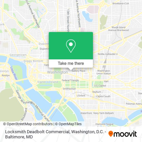 Locksmith Deadbolt Commercial map