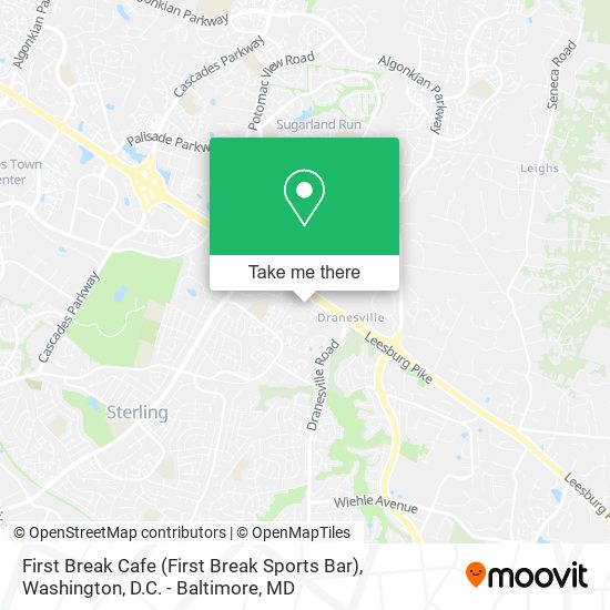 First Break Cafe (First Break Sports Bar) map