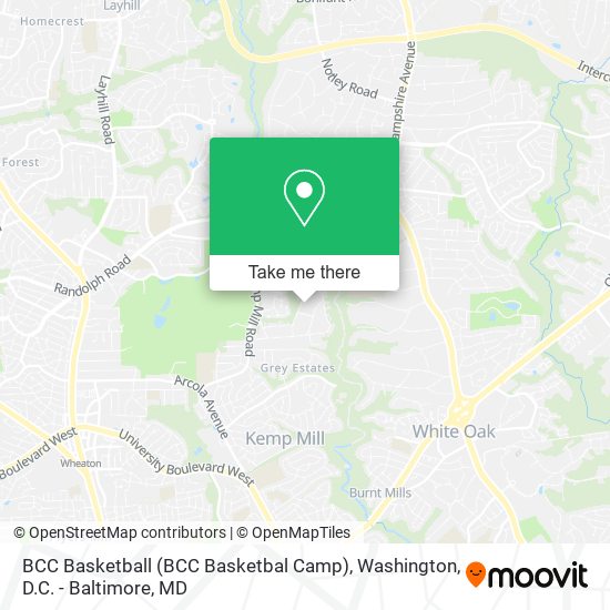 Mapa de BCC Basketball (BCC Basketbal Camp)