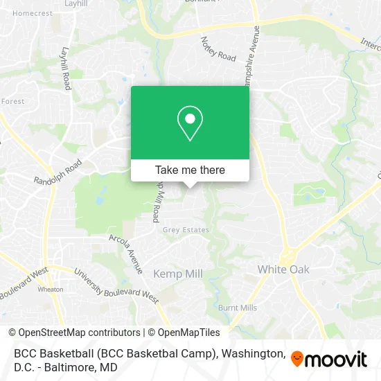 BCC Basketball (BCC Basketbal Camp) map