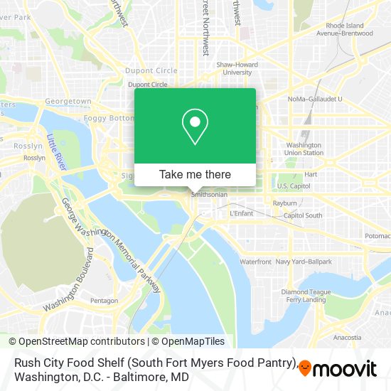 Rush City Food Shelf (South Fort Myers Food Pantry) map