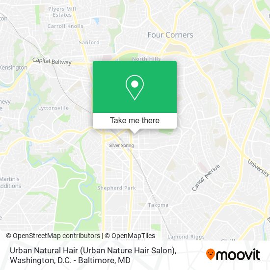 Urban Natural Hair (Urban Nature Hair Salon) map