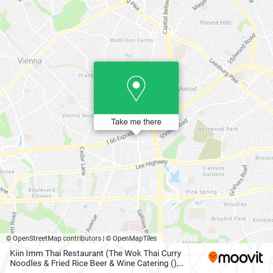 Kiin Imm Thai Restaurant (The Wok Thai Curry Noodles & Fried Rice Beer & Wine Catering () map