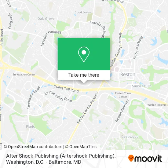 After Shock Publishing (Aftershock Publishing) map