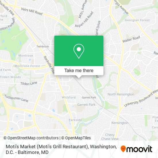 Mapa de Moti's Market (Moti's Grill Restaurant)