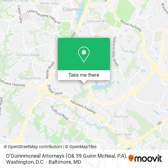 O'Guinnmcneal Attorneys (O& 39 Guinn McNeal, P.A) map