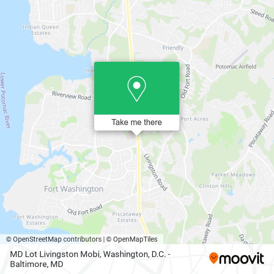 MD Lot Livingston Mobi map