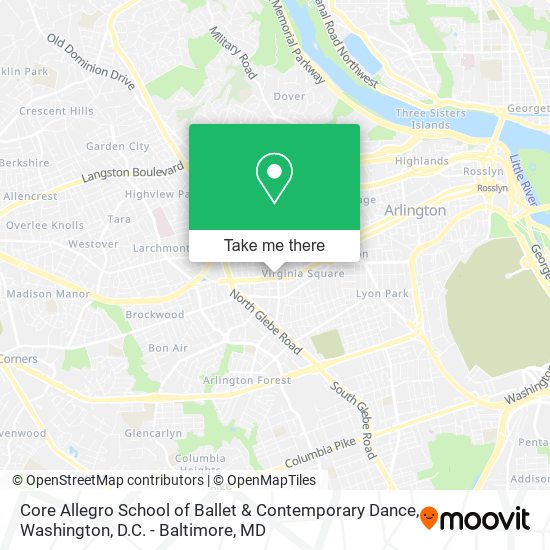 Core Allegro School of Ballet & Contemporary Dance map