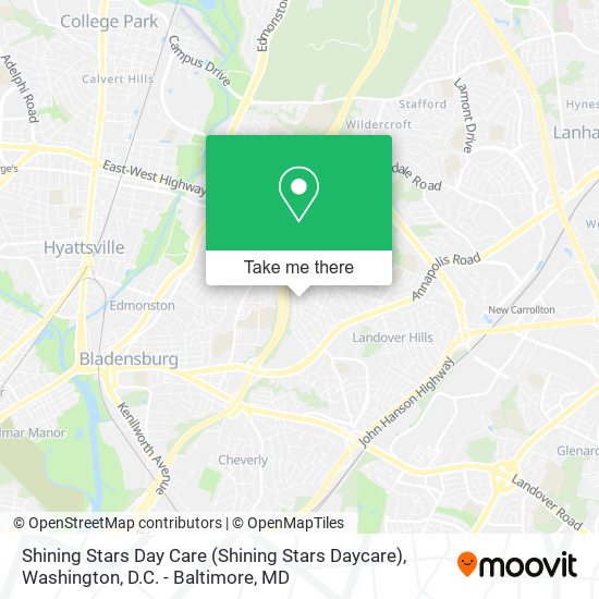 Mapa de Shining Stars Day Care (Shining Stars Daycare)