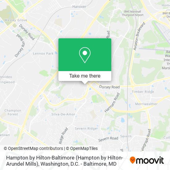 Hampton by Hilton-Baltimore (Hampton by Hilton-Arundel Mills) map