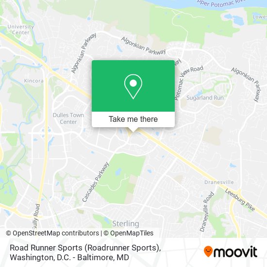 Road Runner Sports (Roadrunner Sports) map