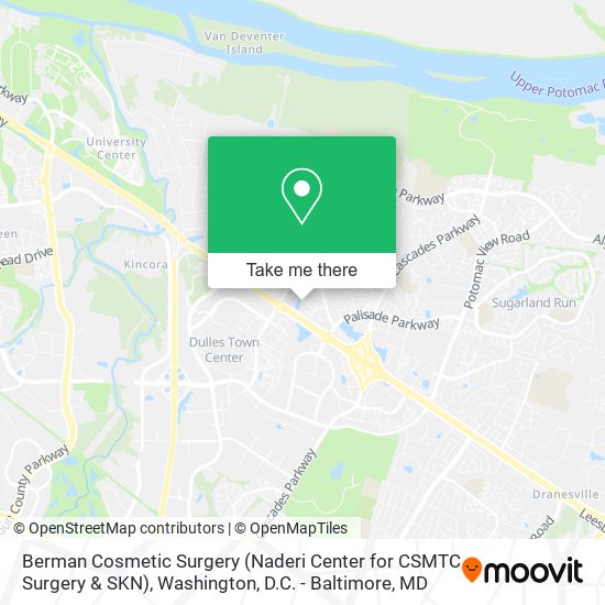 Mapa de Berman Cosmetic Surgery (Naderi Center for CSMTC Surgery & SKN)