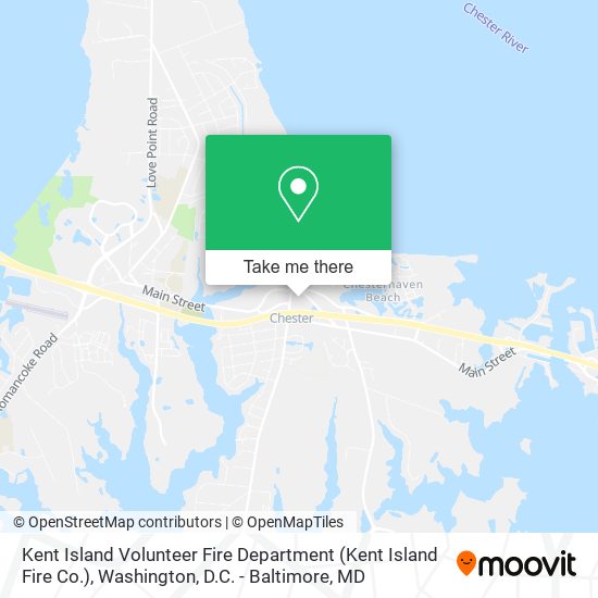 Mapa de Kent Island Volunteer Fire Department (Kent Island Fire Co.)