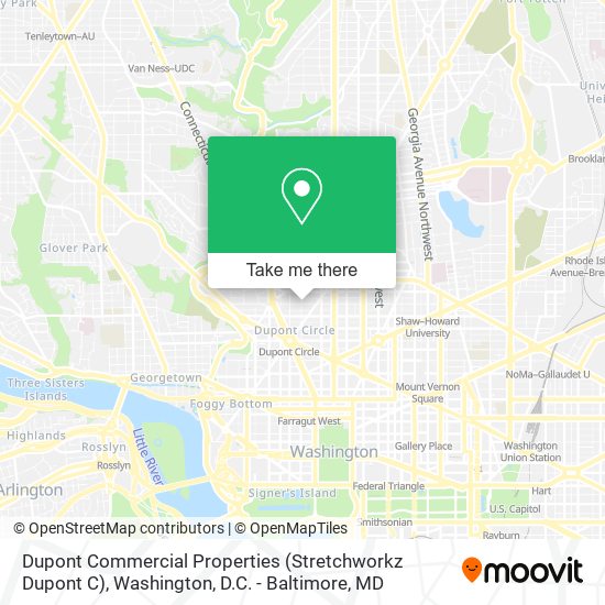 Mapa de Dupont Commercial Properties (Stretchworkz Dupont C)