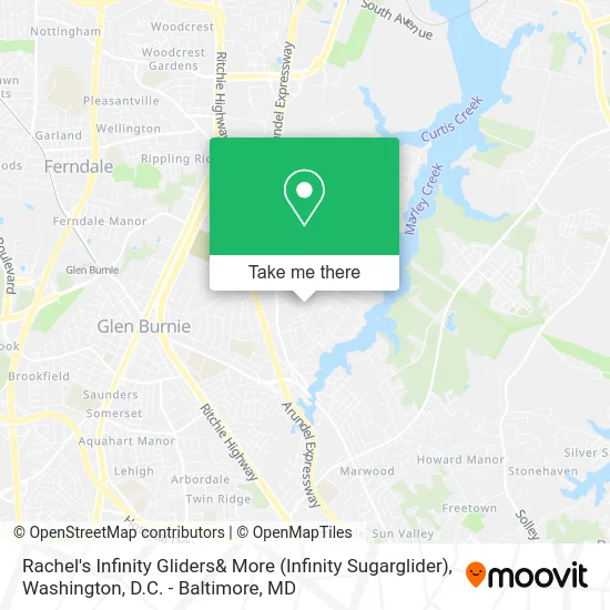 Rachel's Infinity Gliders& More (Infinity Sugarglider) map