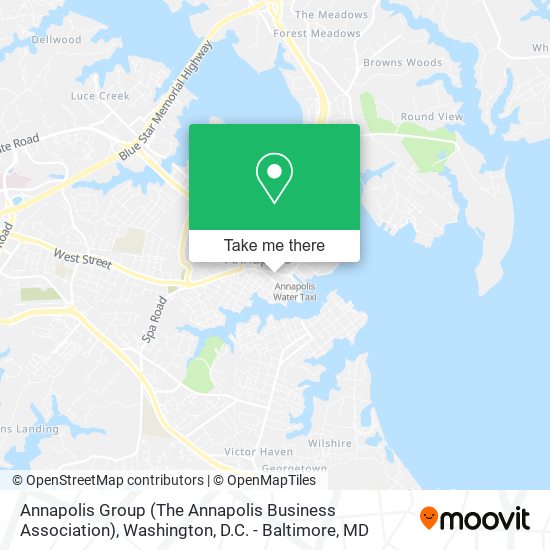 Annapolis Group (The Annapolis Business Association) map