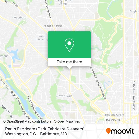 Parks Fabricare (Park Fabricare Cleaners) map