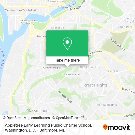 Appletree Early Learning Public Charter School map