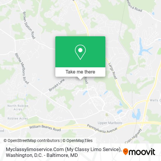 Mapa de Myclassylimoservice.Com (My Classy Limo Service)