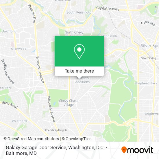 Mapa de Galaxy Garage Door Service