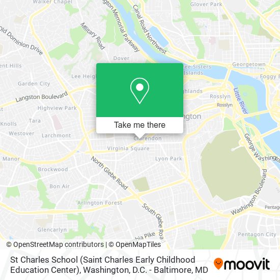 Mapa de St Charles School (Saint Charles Early Childhood Education Center)