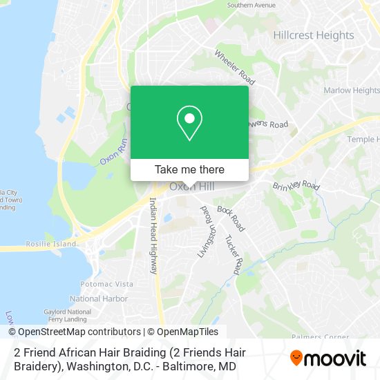 Mapa de 2 Friend African Hair Braiding (2 Friends Hair Braidery)