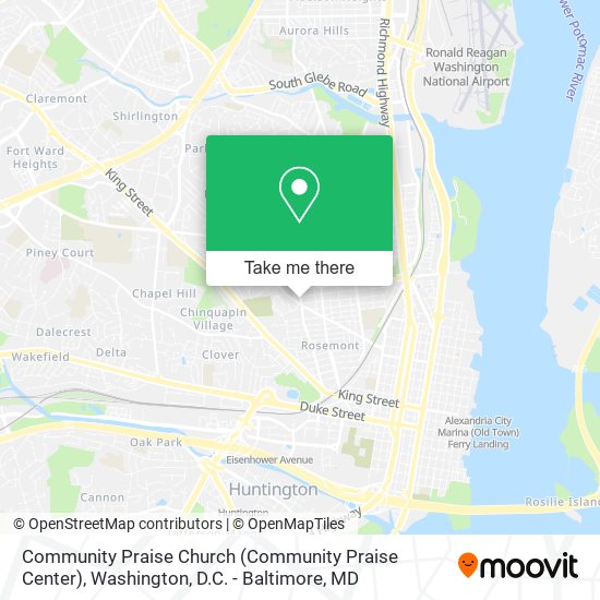 Mapa de Community Praise Church (Community Praise Center)
