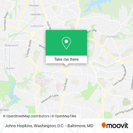 Johns Hopkins map