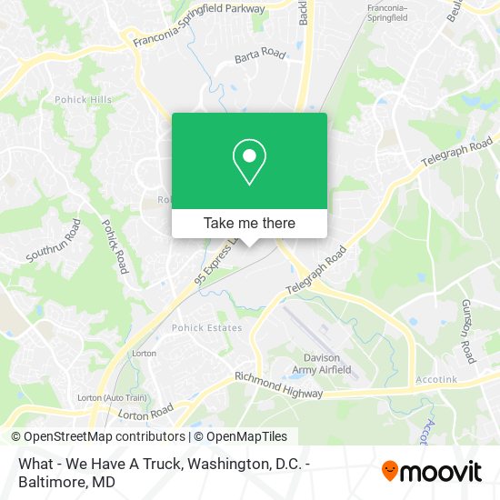 Mapa de What - We Have A Truck