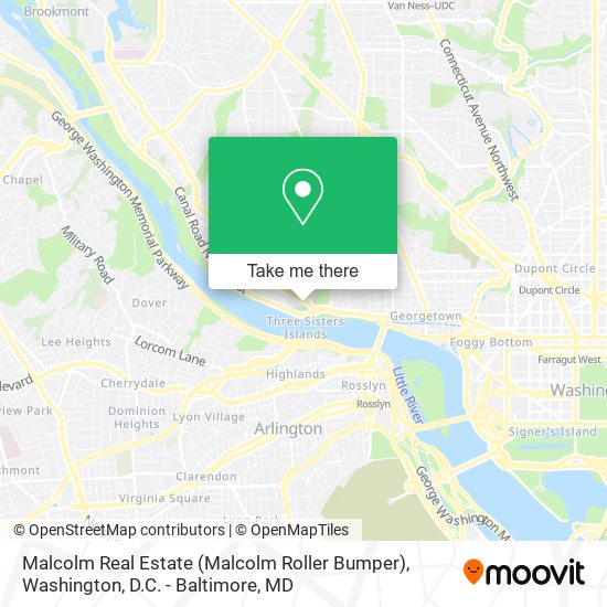 Mapa de Malcolm Real Estate (Malcolm Roller Bumper)