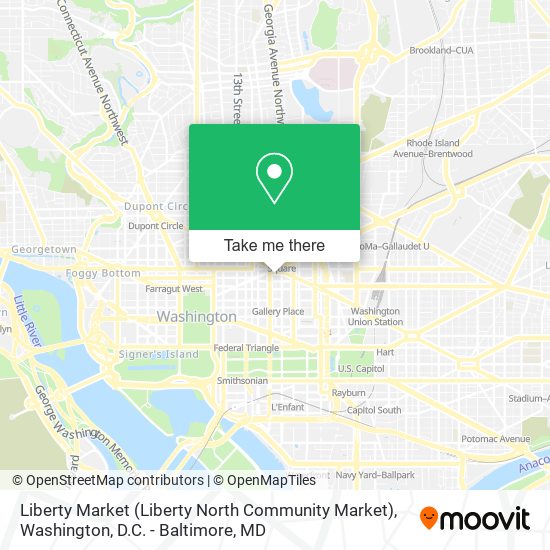 Liberty Market (Liberty North Community Market) map