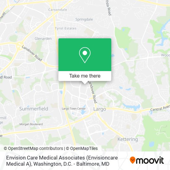 Mapa de Envision Care Medical Associates (Envisioncare Medical A)