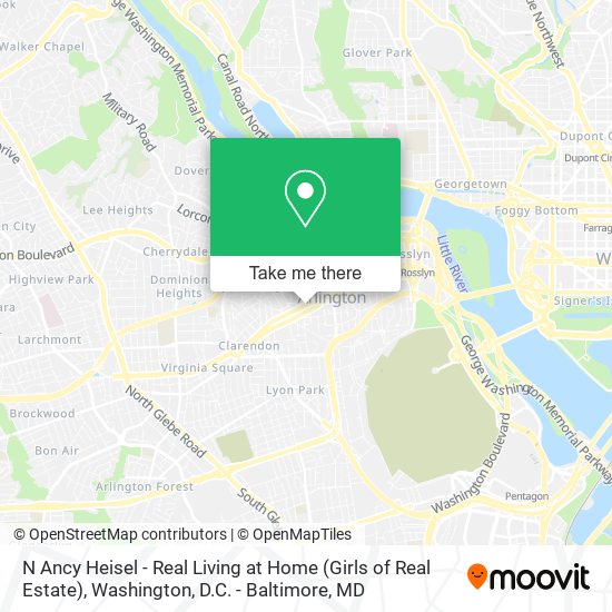 N Ancy Heisel - Real Living at Home (Girls of Real Estate) map