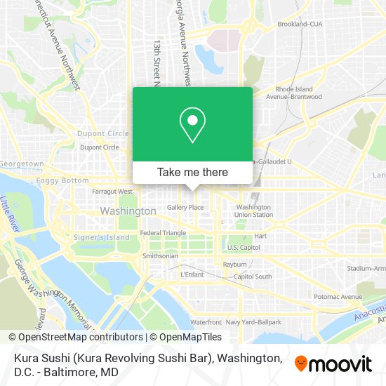 Kura Sushi (Kura Revolving Sushi Bar) map