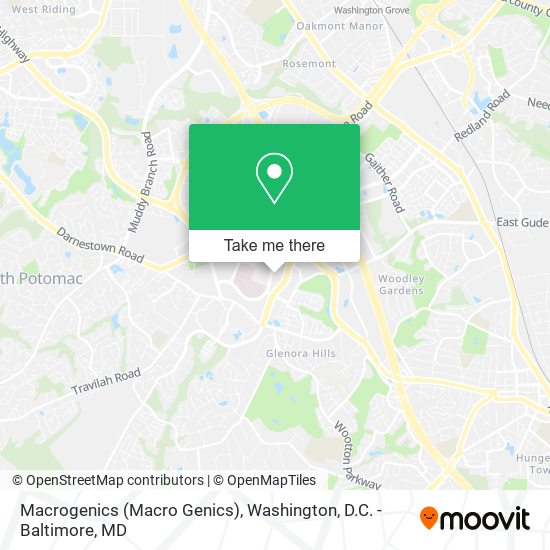 Macrogenics (Macro Genics) map