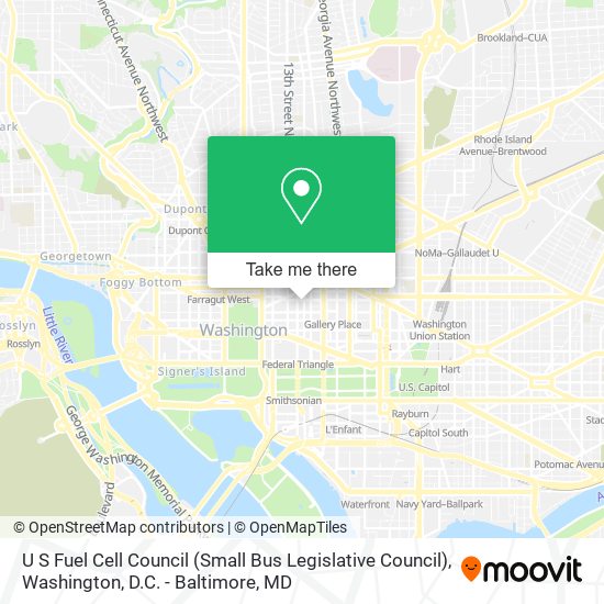 Mapa de U S Fuel Cell Council (Small Bus Legislative Council)