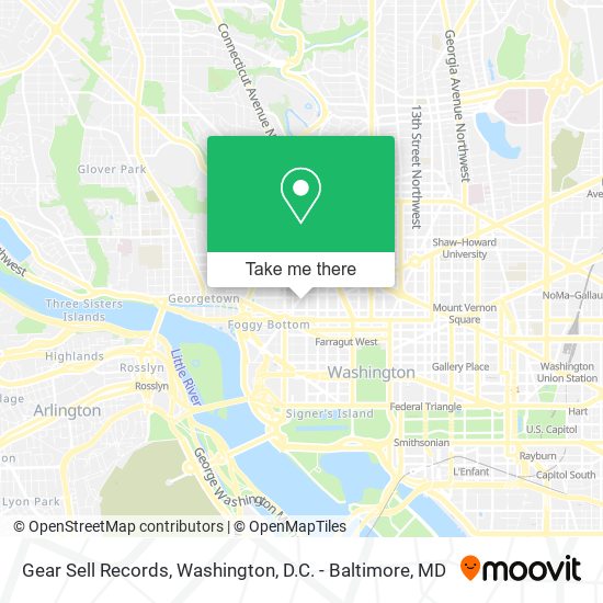 Gear Sell Records map