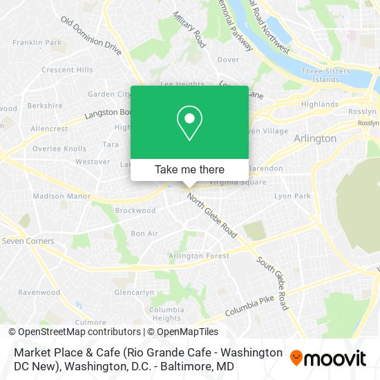 Market Place & Cafe (Rio Grande Cafe - Washington DC New) map