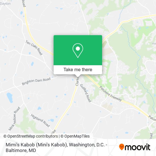 Mimi's Kabob (Mini's Kabob) map