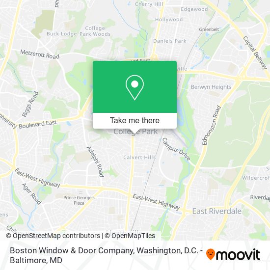 Boston Window & Door Company map