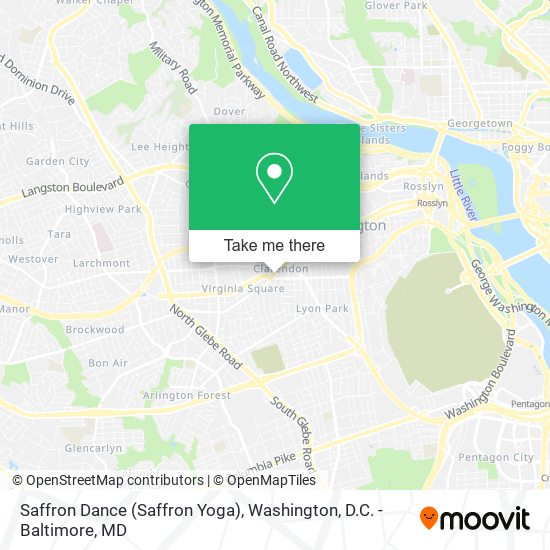 Saffron Dance (Saffron Yoga) map