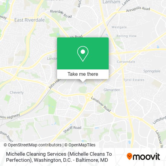 Mapa de Michelle Cleaning Services (Michelle Cleans To Perfection)