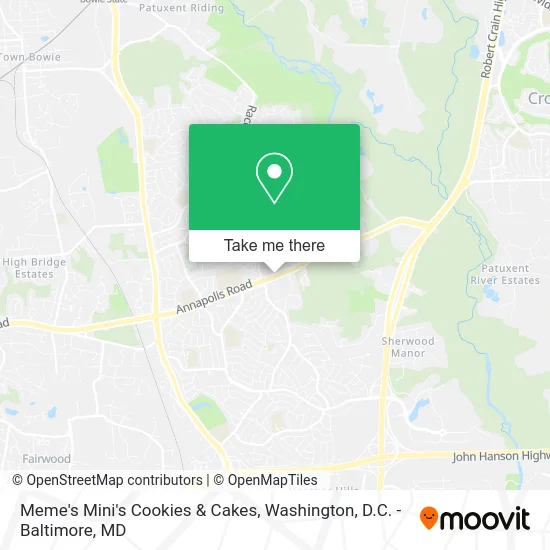 Meme's Mini's Cookies & Cakes map